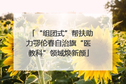 “组团式”帮扶助力鄂伦春自治旗“医教科”领域焕新颜