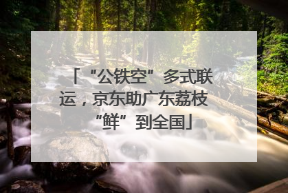 “公铁空”多式联运，京东助广东荔枝“鲜”到全国