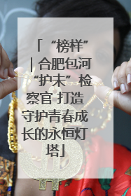 “榜样”｜合肥包河“护未”检察官 打造守护青春成长的永恒灯塔