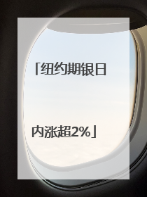 纽约期银日内涨超2%