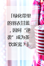 绿化带里的羽衣甘蓝，因何“逆袭”成为茶饮新宠？