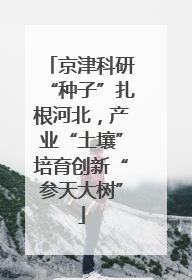 京津科研“种子”扎根河北，产业“土壤”培育创新“参天大树”