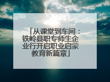从课堂到车间：铁岭县职专师生企业行开启职业启蒙教育新篇章