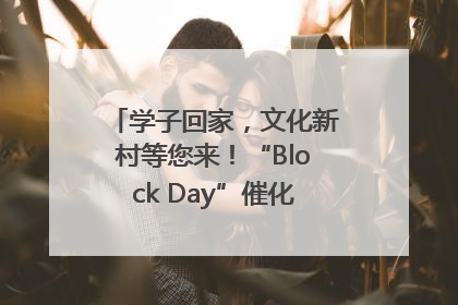 学子回家，文化新村等您来！“Block Day”催化学院式街区新生态