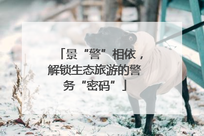 景“警”相依，解锁生态旅游的警务“密码”