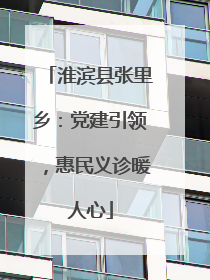 淮滨县张里乡：党建引领，惠民义诊暖人心