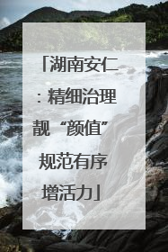 湖南安仁：精细治理靓“颜值” 规范有序增活力