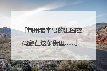 荆州老字号的出圈密码藏在这条街里……