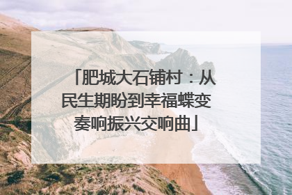 肥城大石铺村：从民生期盼到幸福蝶变奏响振兴交响曲