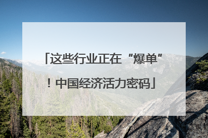 这些行业正在“爆单”！中国经济活力密码