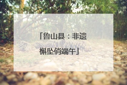 鲁山县：非遗槲坠俏端午