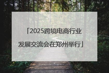 2025跨境电商行业发展交流会在郑州举行